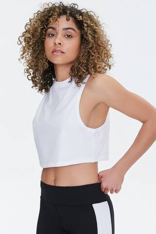 Active Cropped Tank Top | Forever 21 (US)