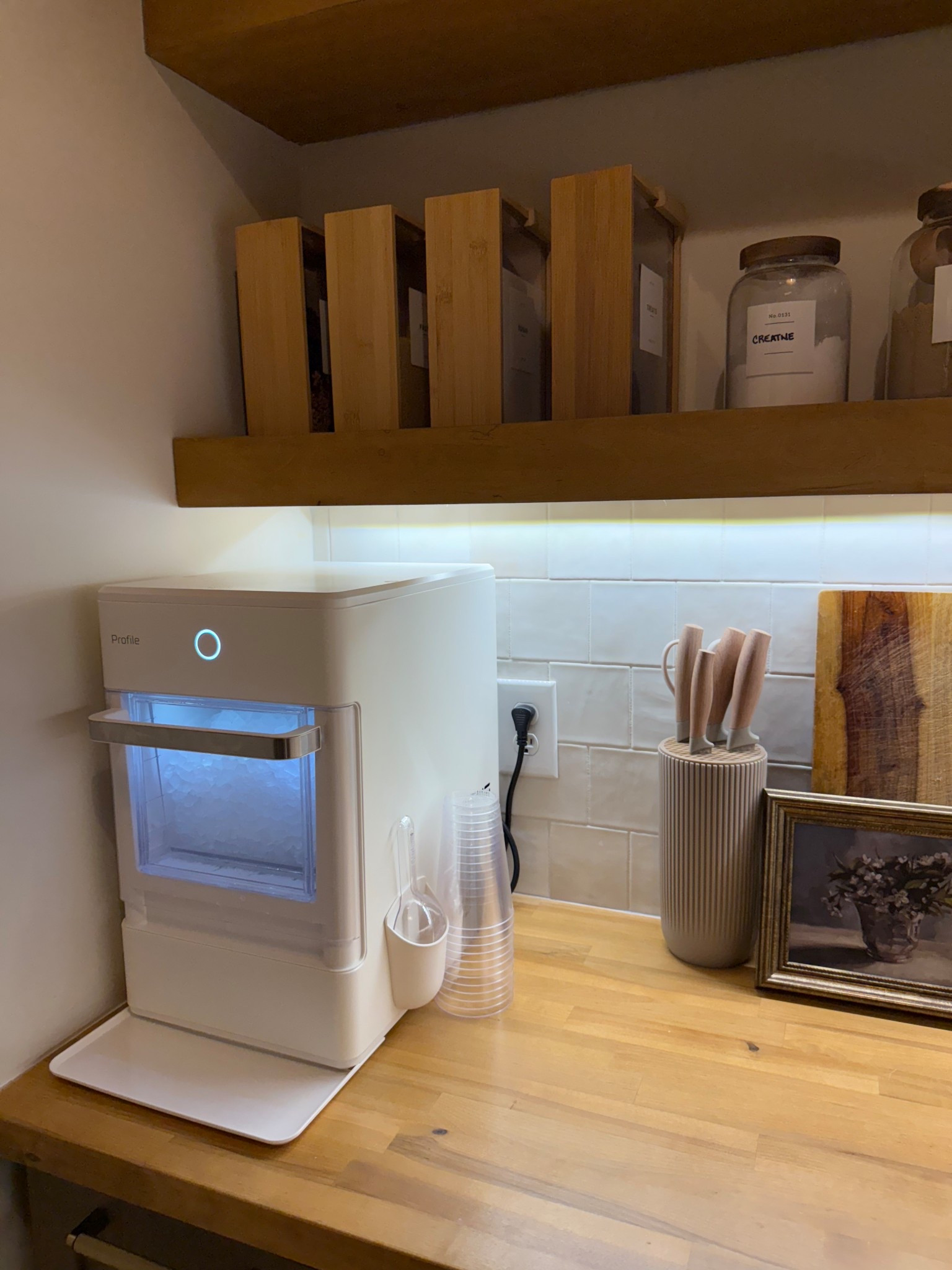 Pantry update!! Love my icemaker and this little corner of the house so much!

#LTKFindsUnder100 #LTKStyleTip #LTKHome