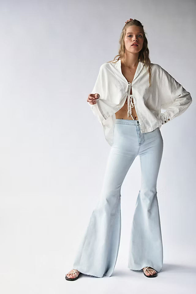 Just Float On Flare Jeans | Free People (Global - UK&FR Excluded)