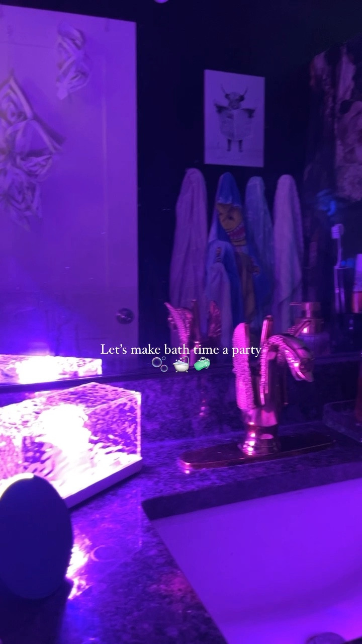 My kids hate bath time so I decided to make it a party! Rowen got right in! Lots of lights and music. The little puck lights can be put in the water. The Alexa is only $15 today with the hose given on the site! These boys are HAPPY! 

#LTKFindsUnder50 #LTKHome #LTKFamily