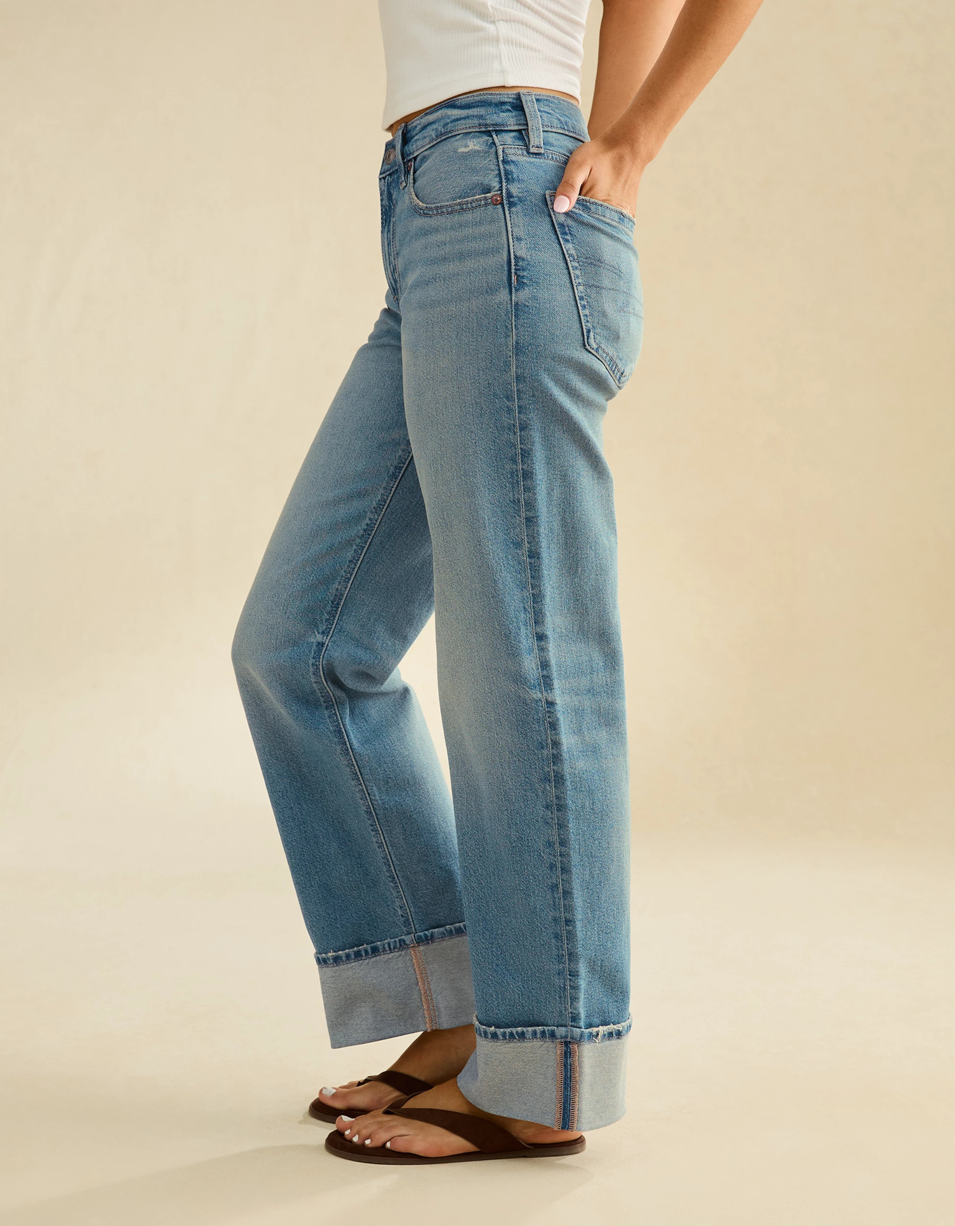 AE High-Waisted Stovepipe Jean | American Eagle Outfitters (US & CA)