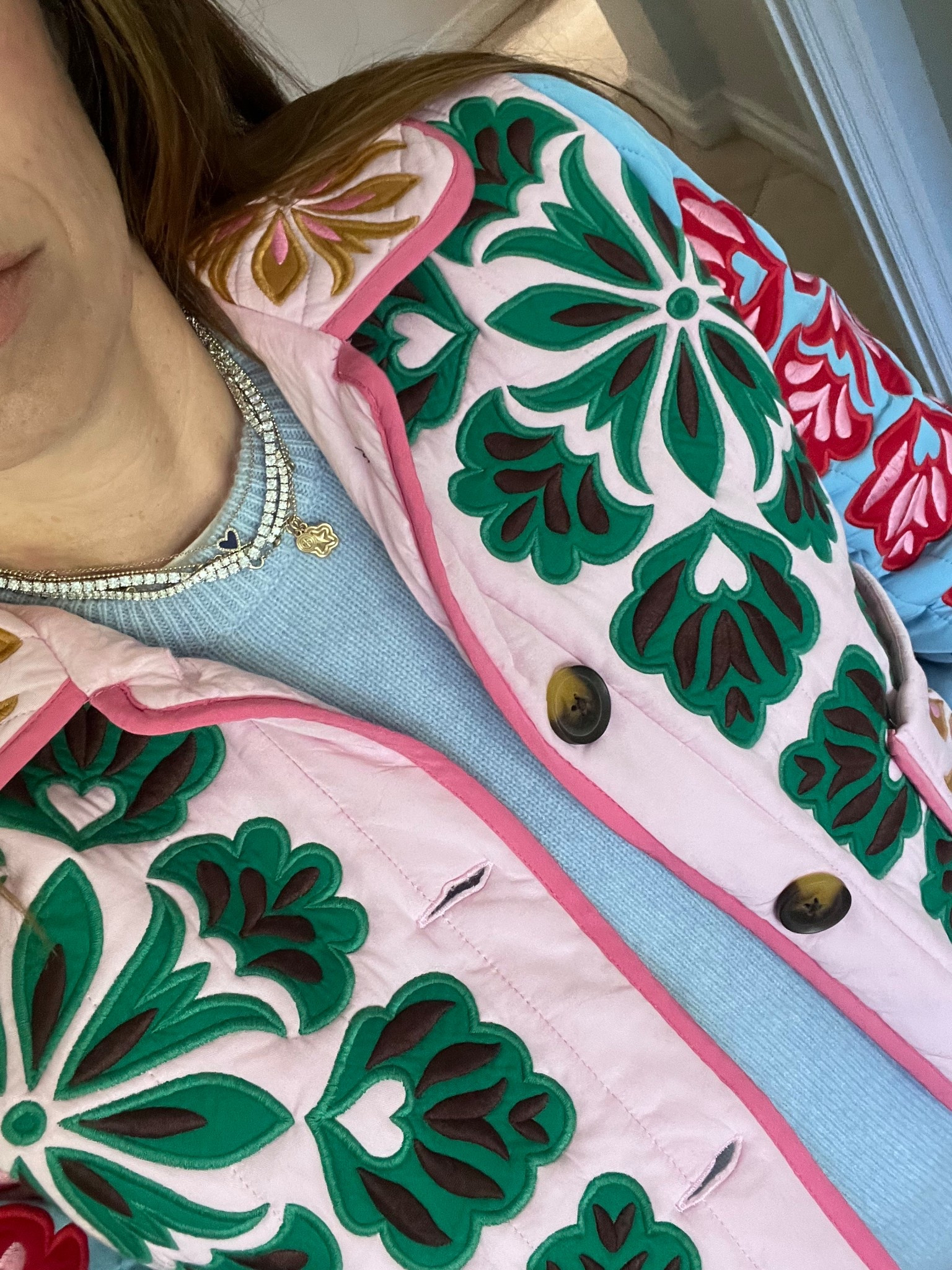 Mom style, Boden  jacket, Valentine’s Day, date night outfit, work outfit, teacher outfit, statement jacket, velvet Mary Jane’s 

#LTKValentine date night, date night outfit 

#LTKSpringSale #LTKgrwm #LTKOver40