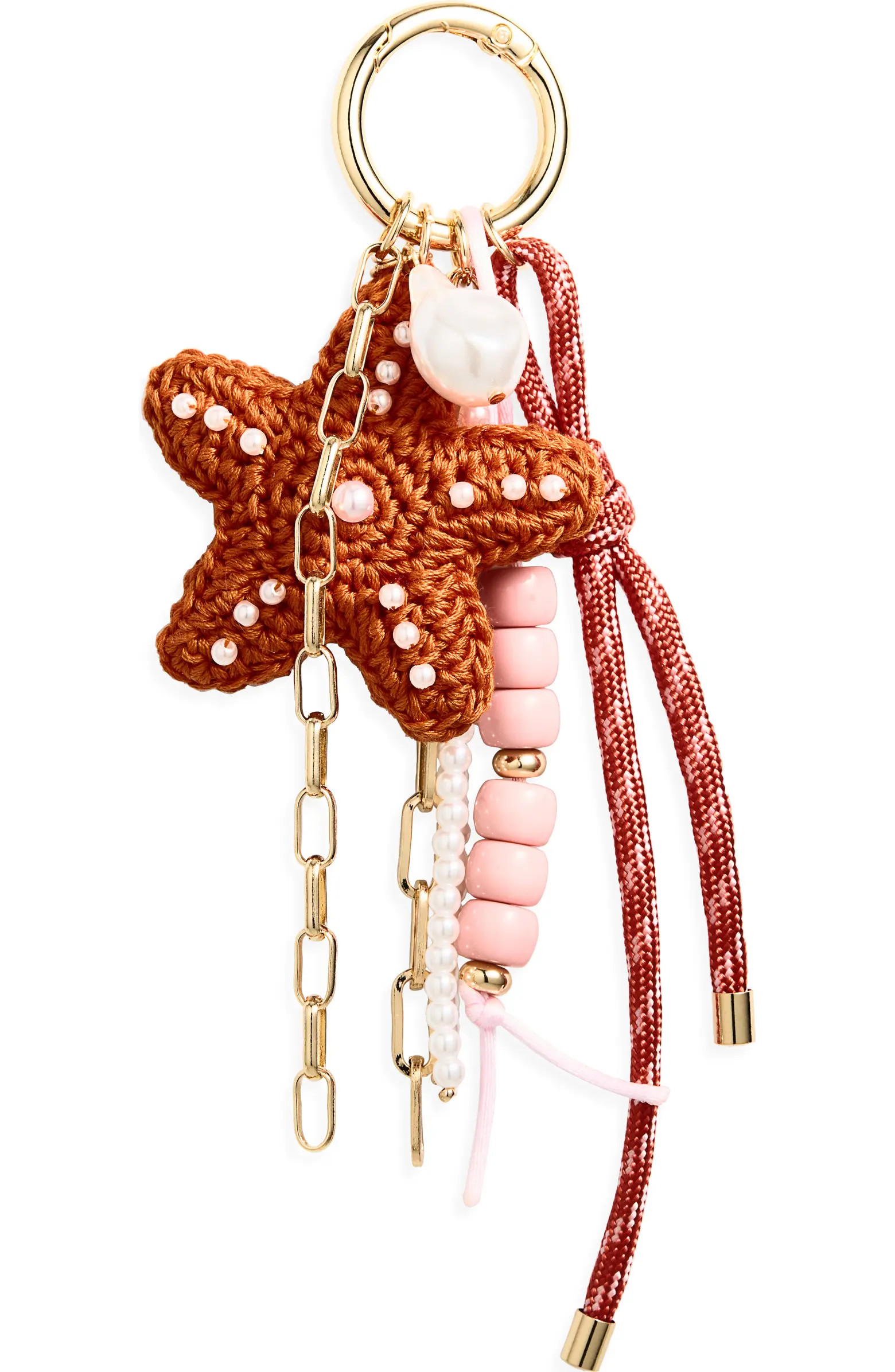 Crochet Starfish Bag Charm | Nordstrom