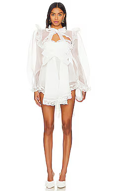 Selkie X Revolve The Cake Shop Dress in White from Revolve.com | Revolve Clothing (Global)