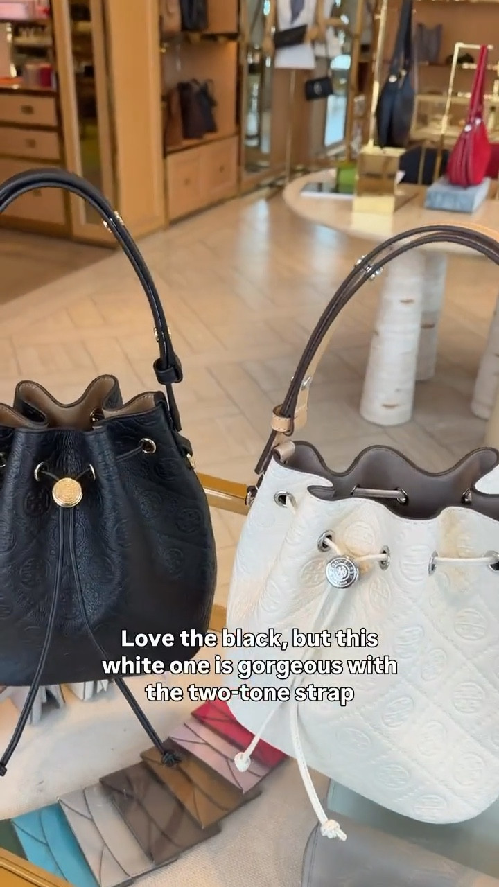 Tory Burch mini bucket bag, designer bag, luxe finds, Tory Burch spring 2026, anna monteiro, annabrstyle.


#LTKOver40
