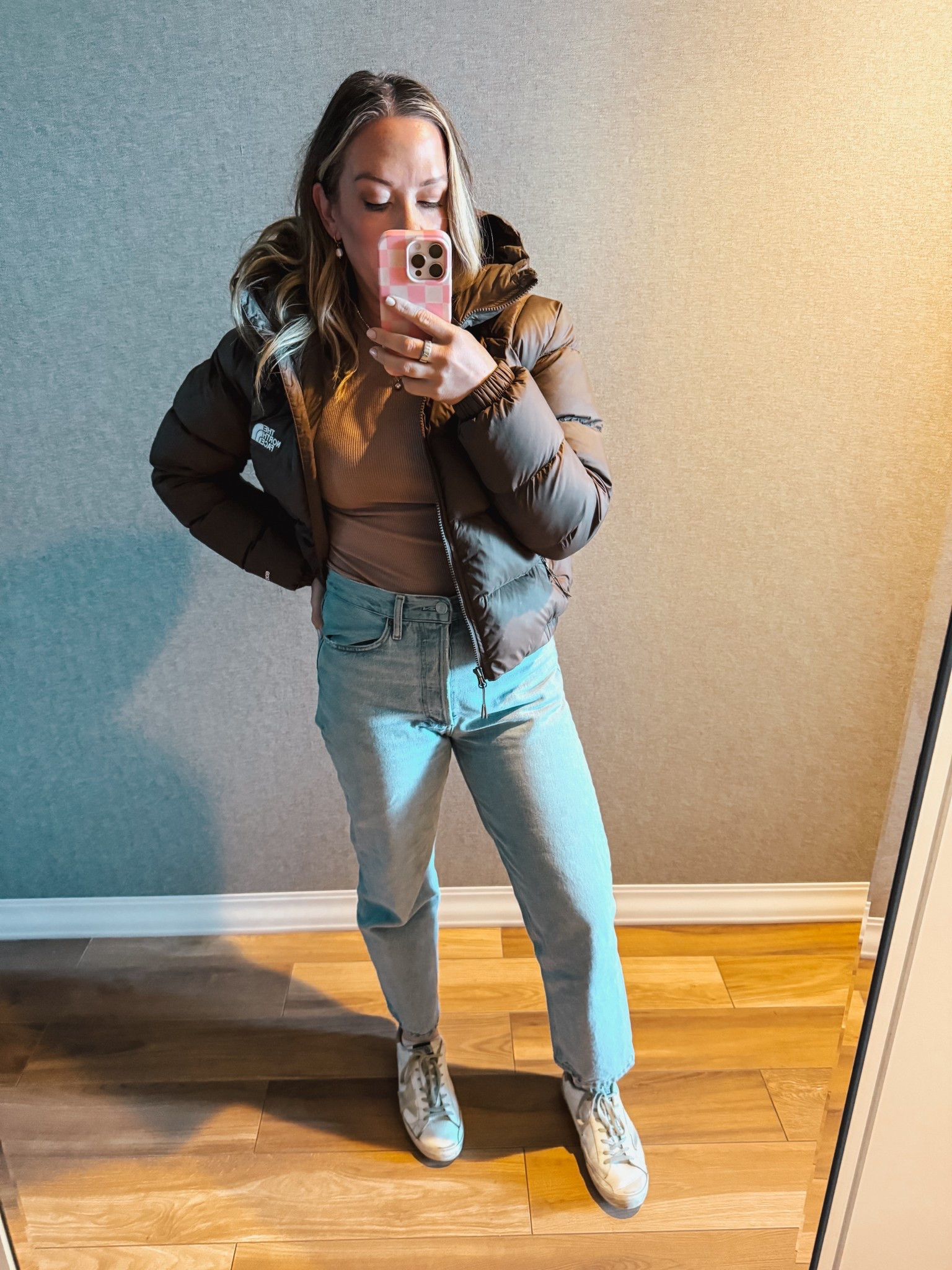 Cozy puffer coat that is great for blocking out the elements. Wearing size medium 

#LTKTravel #LTKOver40