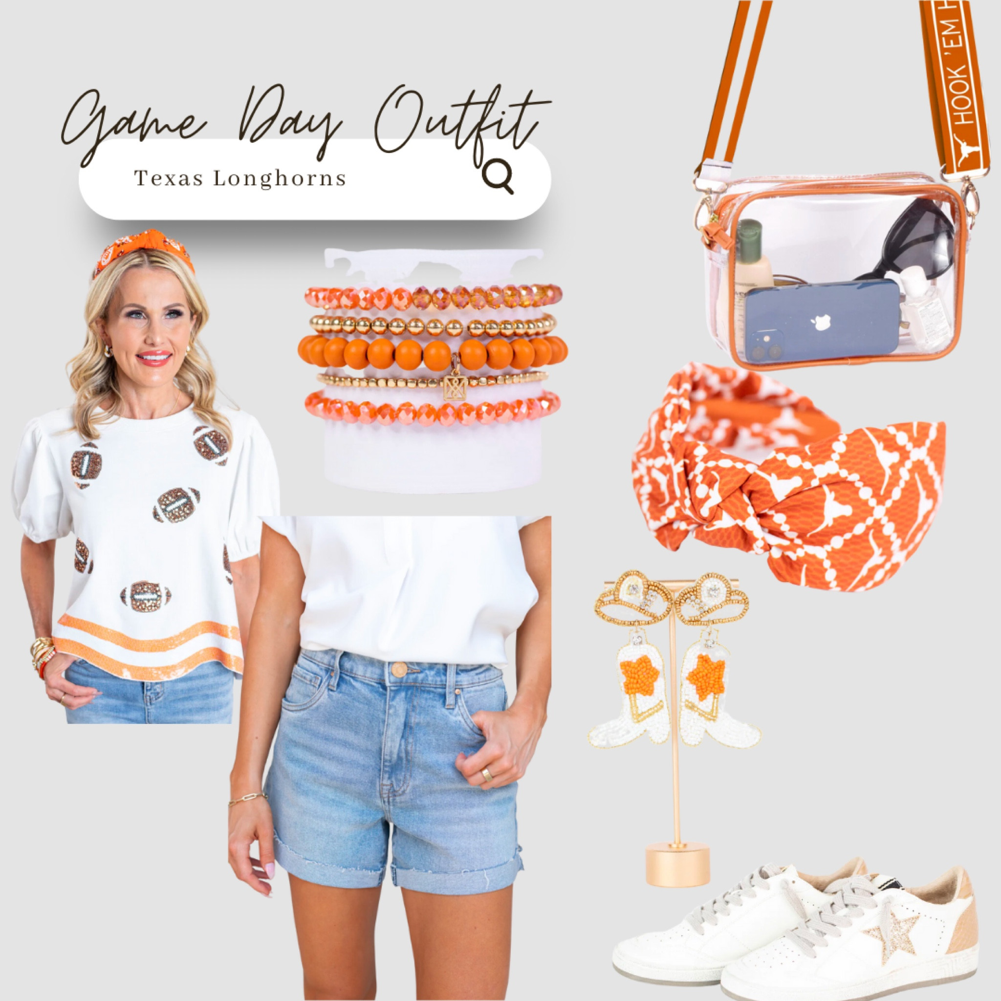 Texas Longhorns game day outfit inspo from Avara boutique 

Get 15% off with code MELISSALEIGH15

College outfit, college football outfit, football game, school spirit, casual style, fall outfit, summer outfit, affordable outfit, outfit inspo, ootd, game Day Outfit, Avara boutique, small business finds, girly outfit,

#LTKBacktoSchool #LTKFind #LTKSeasonal