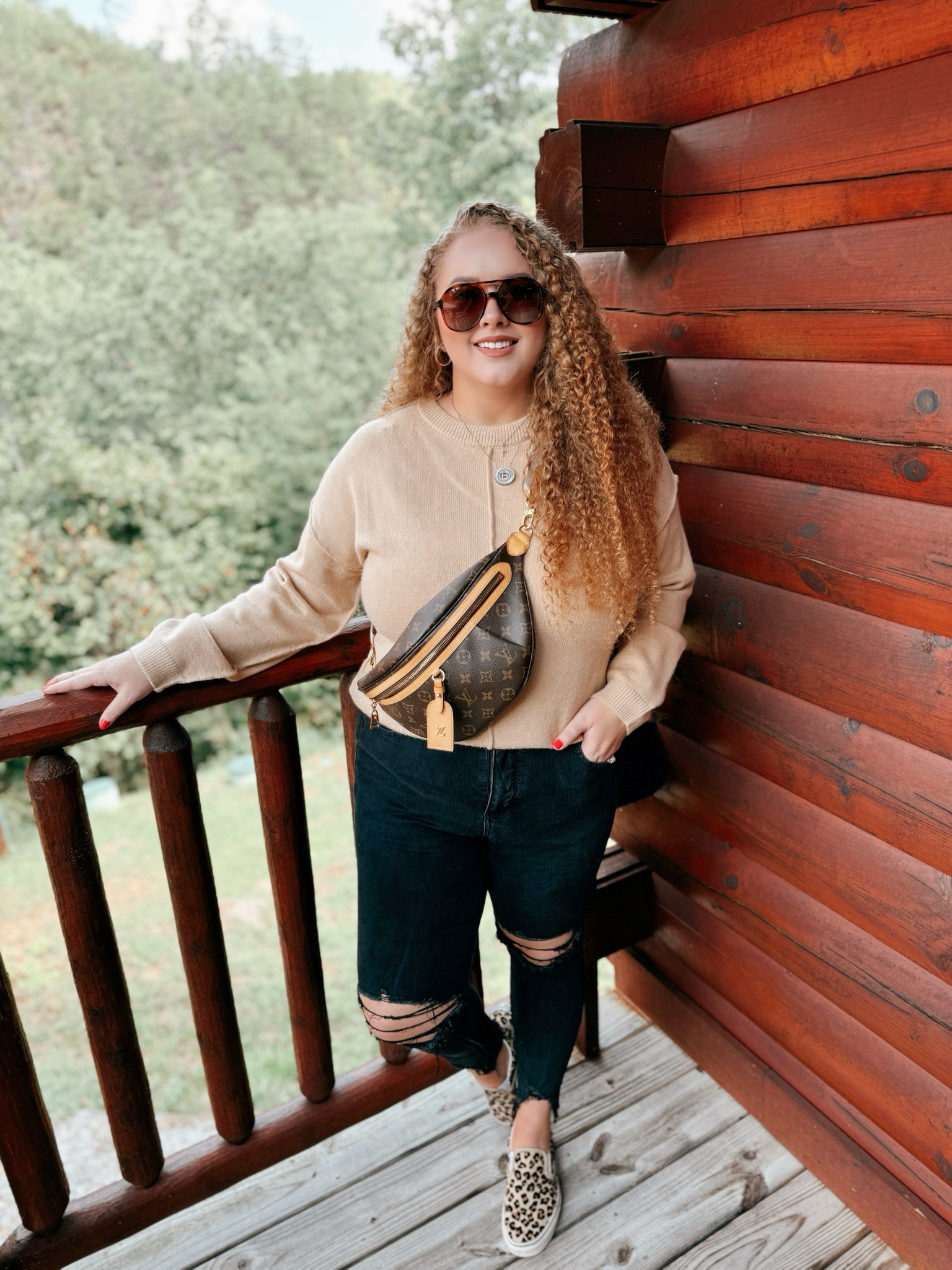 This sweater was made for fall 🍂 amazon sweater | khaki sweater | amazon fall sweater  | fall sweater | jeans | skinny jeans | curvy jeans | cheetah print shoes | leopard print shoes | amazon fashion | amazon finds | amazon look | amazon outfit | fall outfit | fall look | fall fashion | fall finds | fall outfit inspo | fall fashion inspo | fall 2024 | fall trip | fall vacation outfit | fall vacation 

#LTKFallSale #LTKSeasonal #LTKMidsize