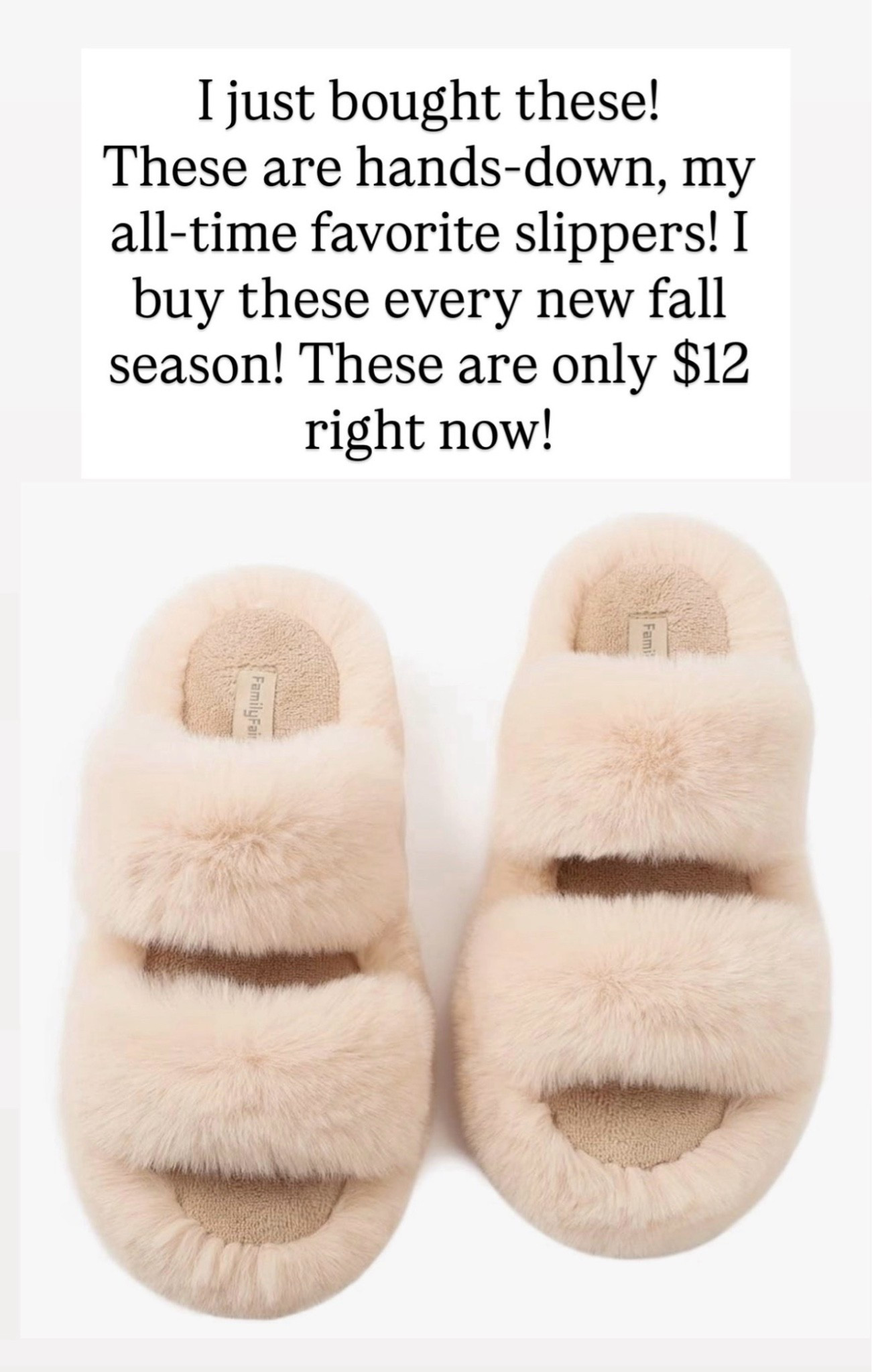 Cute and coziest slippers ever

#LTKootd