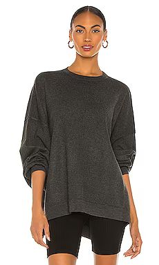 Free People Uptown Pullover in Carbon Copy from Revolve.com | Revolve Clothing (Global)