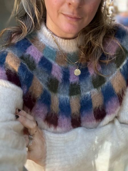 Hard for me to be more obsessed with this Madewell sweater. So very soft and the colors are perfection! Oh and it’s 30% off  

Winter outfit, holiday outfit, fashion, cozy sweater, Christmas sweater, Christmas outfit

#LTKsalealert #LTKstyletip #LTKSeasonal