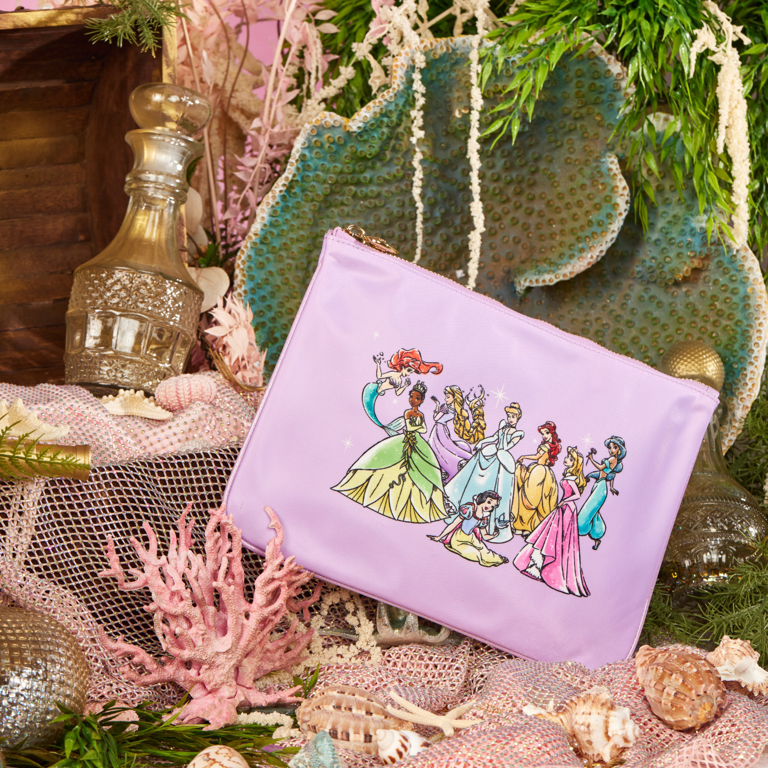 Disney Princess Flat Pouch | Personalized Pouch - Stoney Clover Lane | Stoney Clover Lane