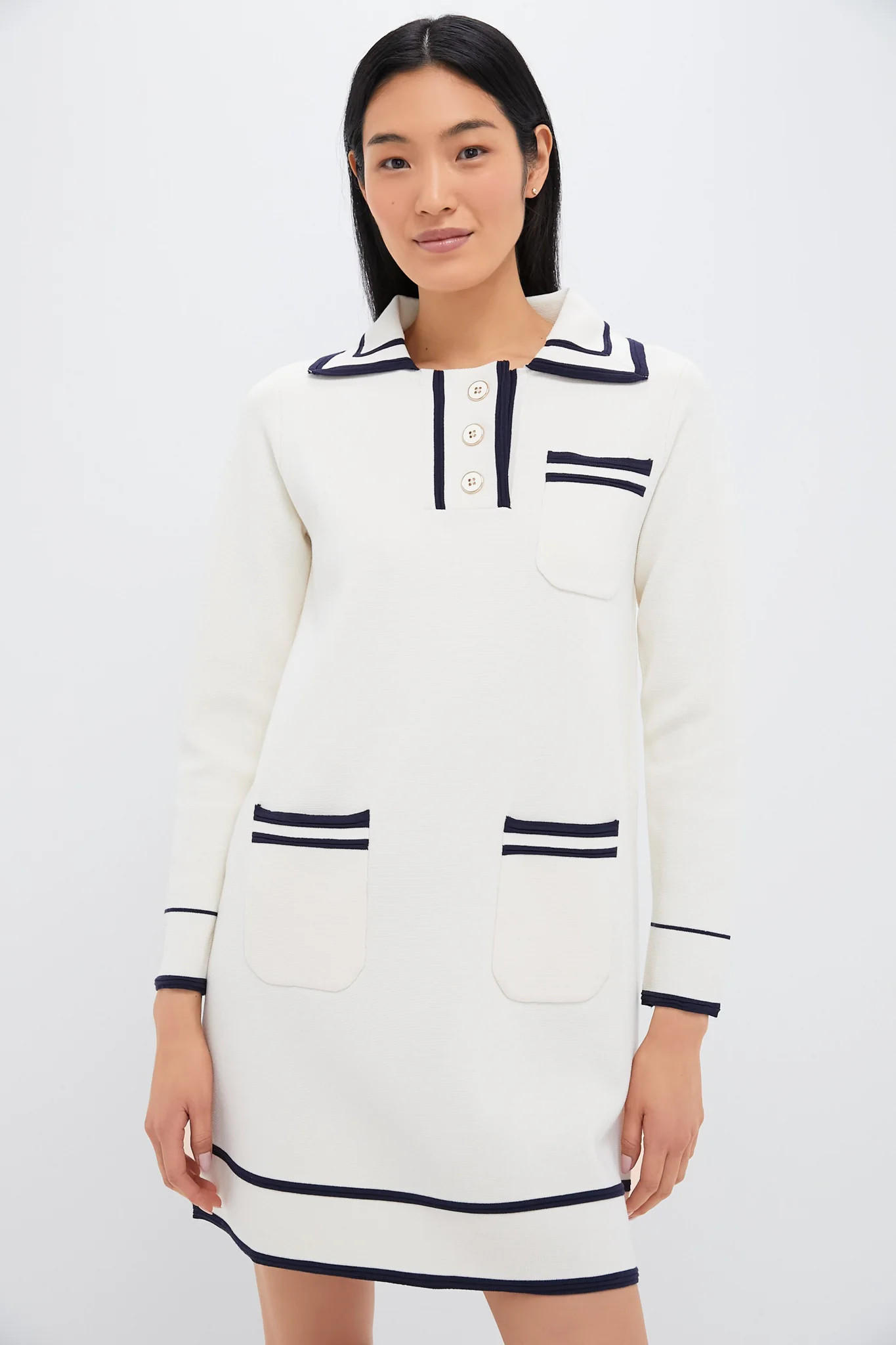 Cream Eleonora Dress | Tuckernuck (US)