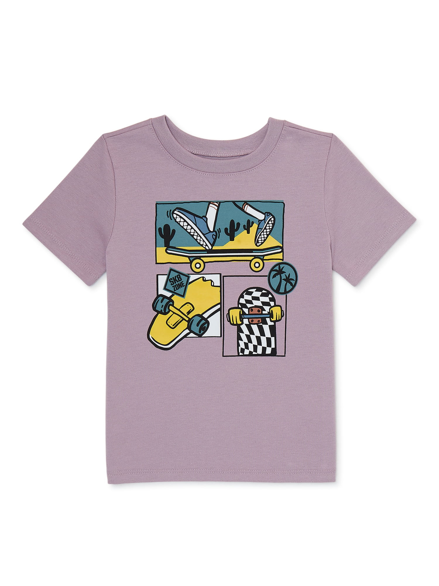 Garanimals Toddler Boys Short Sleeve Graphic T-Shirt, Sizes 12M-5T | Walmart (US)