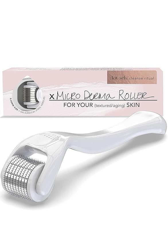 Kitsch Derma Roller for Face | Face Roller Skin Care Tools & Microdermabrasion Tool | Dermaroller... | Amazon (US)