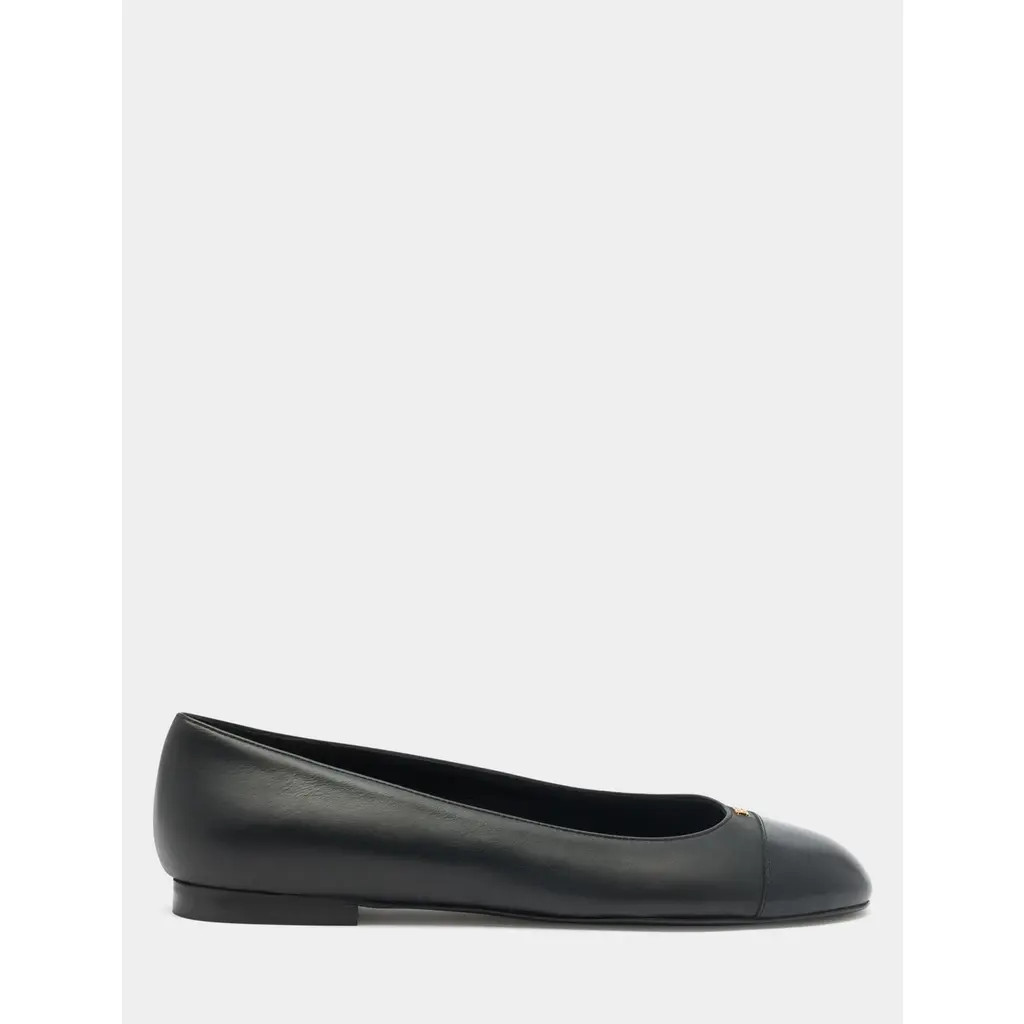 Bally Ballet Flat in Black at Nordstrom, Size 40.5 | Nordstrom