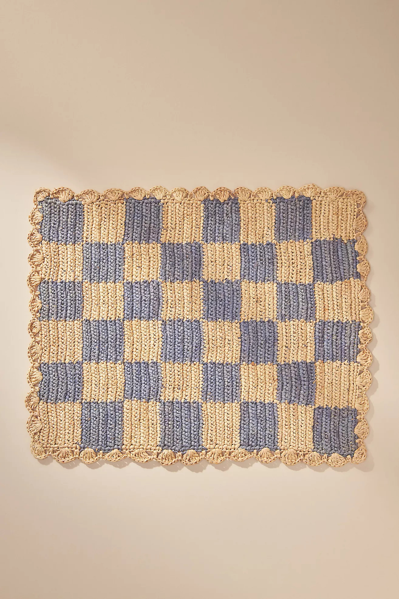 Handwoven Checkered Placemat | Anthropologie (US)