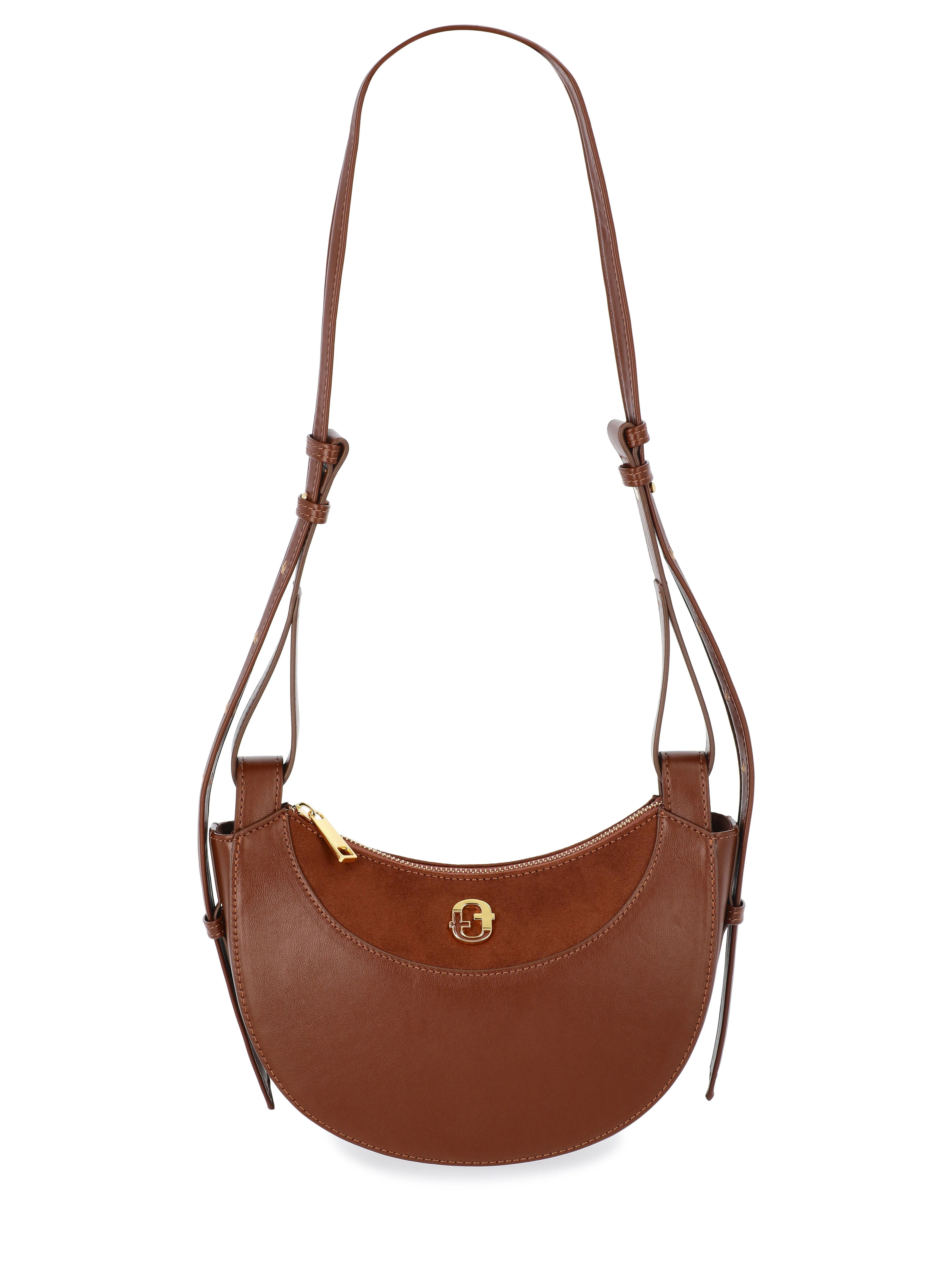 Time and Tru Women's Olivia Crossbody, Redwood Bark | Walmart (US)