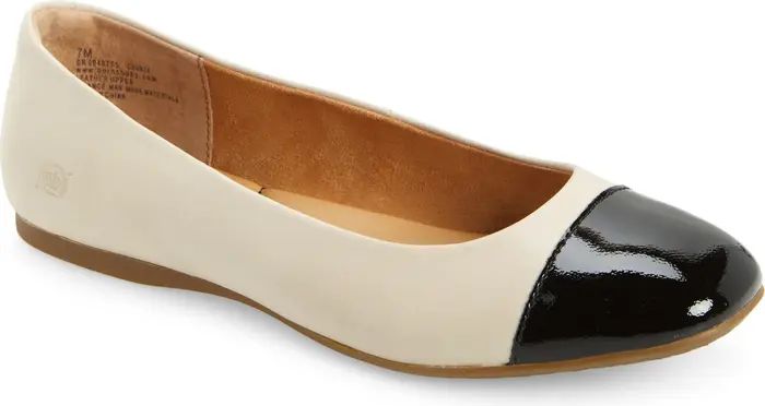 Batti Mixed Media Ballet Flat (Women) | Nordstrom Rack