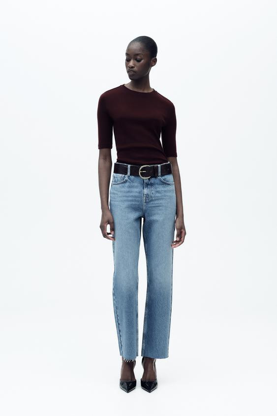 Z1975 HIGH WAIST STRAIGHT LEG JEANS | Zara US