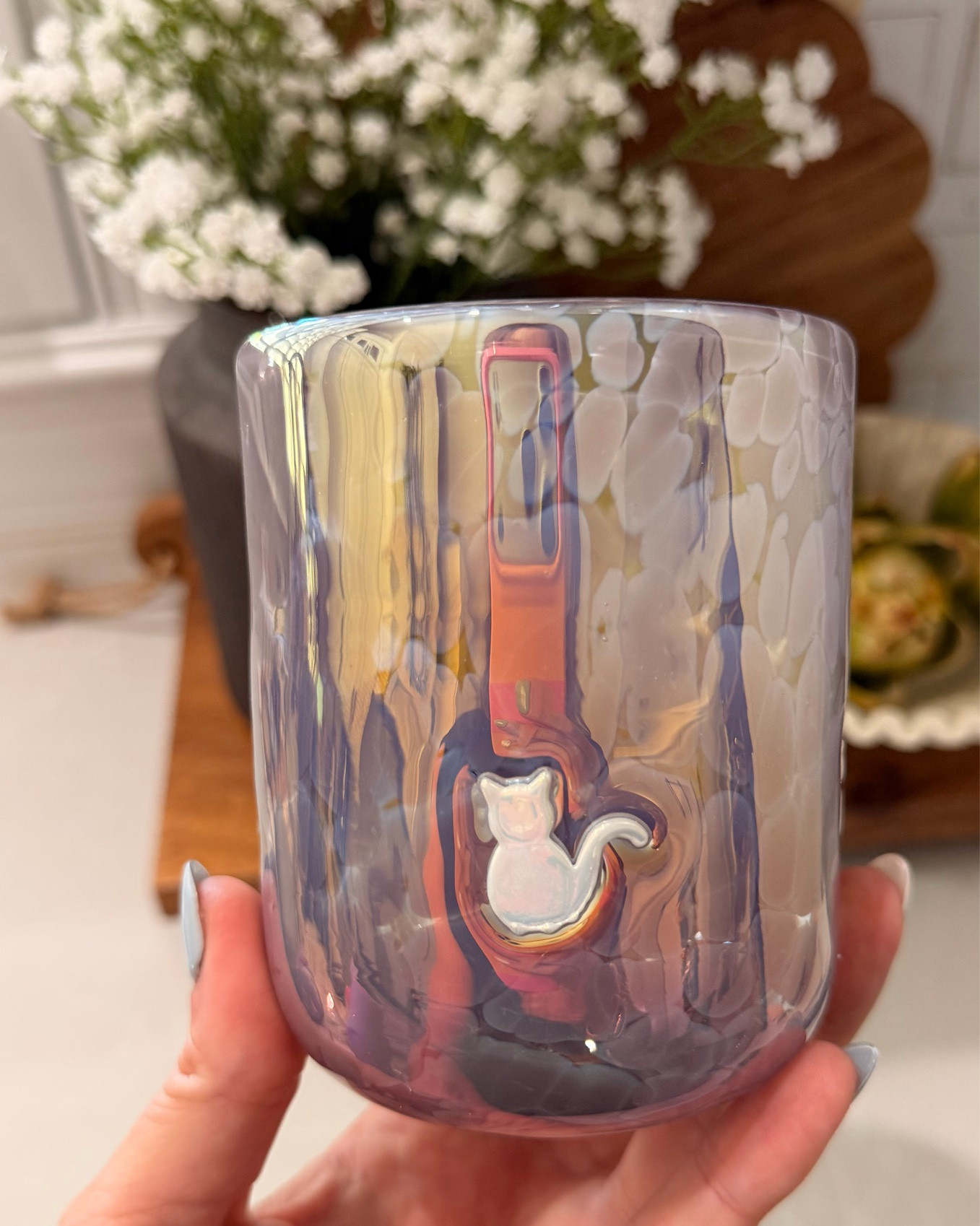 ON SALE! 😱 Ordered these from Anthropologie online and I’m obsessed 😍✨ Tiny details, textured glass, and the cutest little statement cups. #LTKhome #AnthroFinds #HomeDecor #KitchenFavorites #CuteFinds