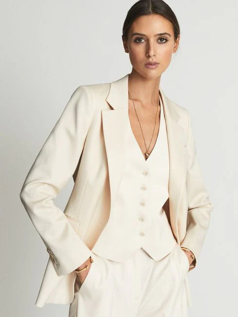 Premium Single Breasted Suit Blazer | Reiss (UK)
