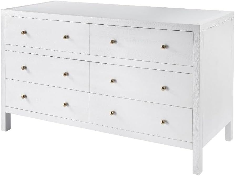 Butler Specialty Company Nora 6-Drawer Dresser - White | Amazon (US)