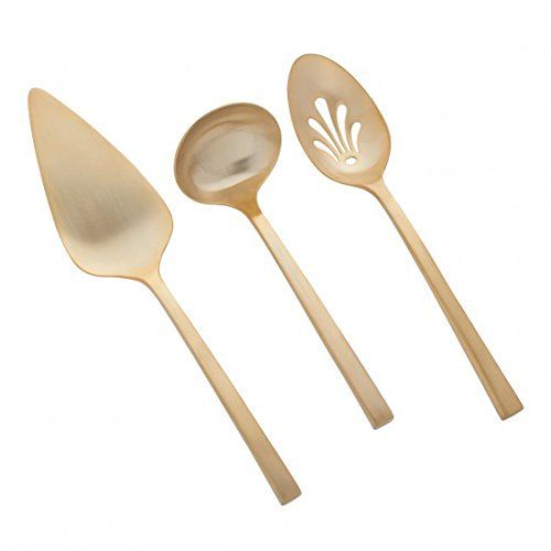 Wedgwood POLISHED GOLD 3-PIECE SERVING SET | Walmart (US)