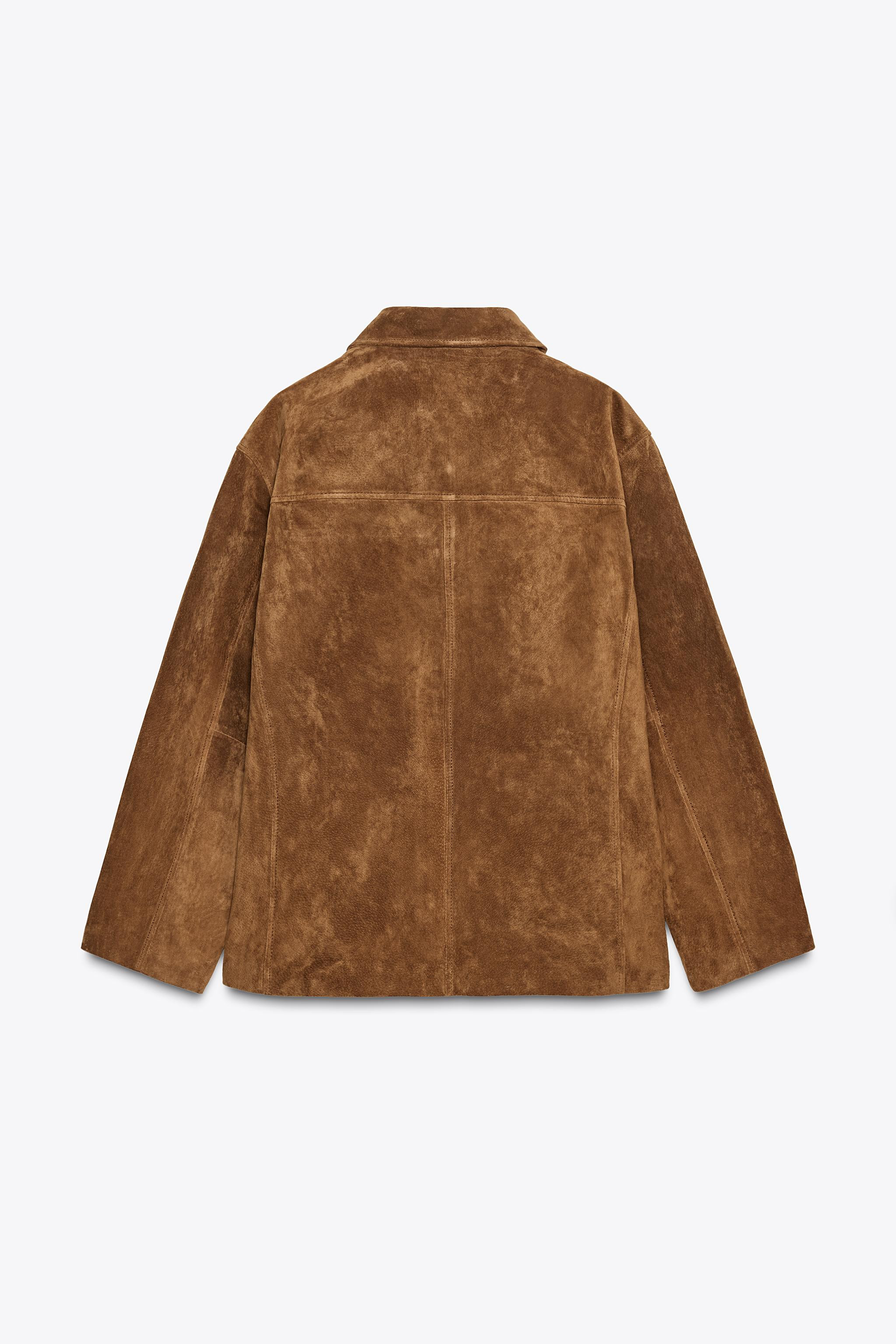 SUEDE LEATHER JACKET ZW COLLECTION LIMITED EDITION | Zara US