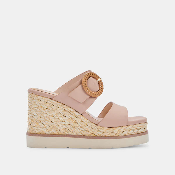 LAURYN WEDGES IN BLUSH STELLA | DolceVita.com