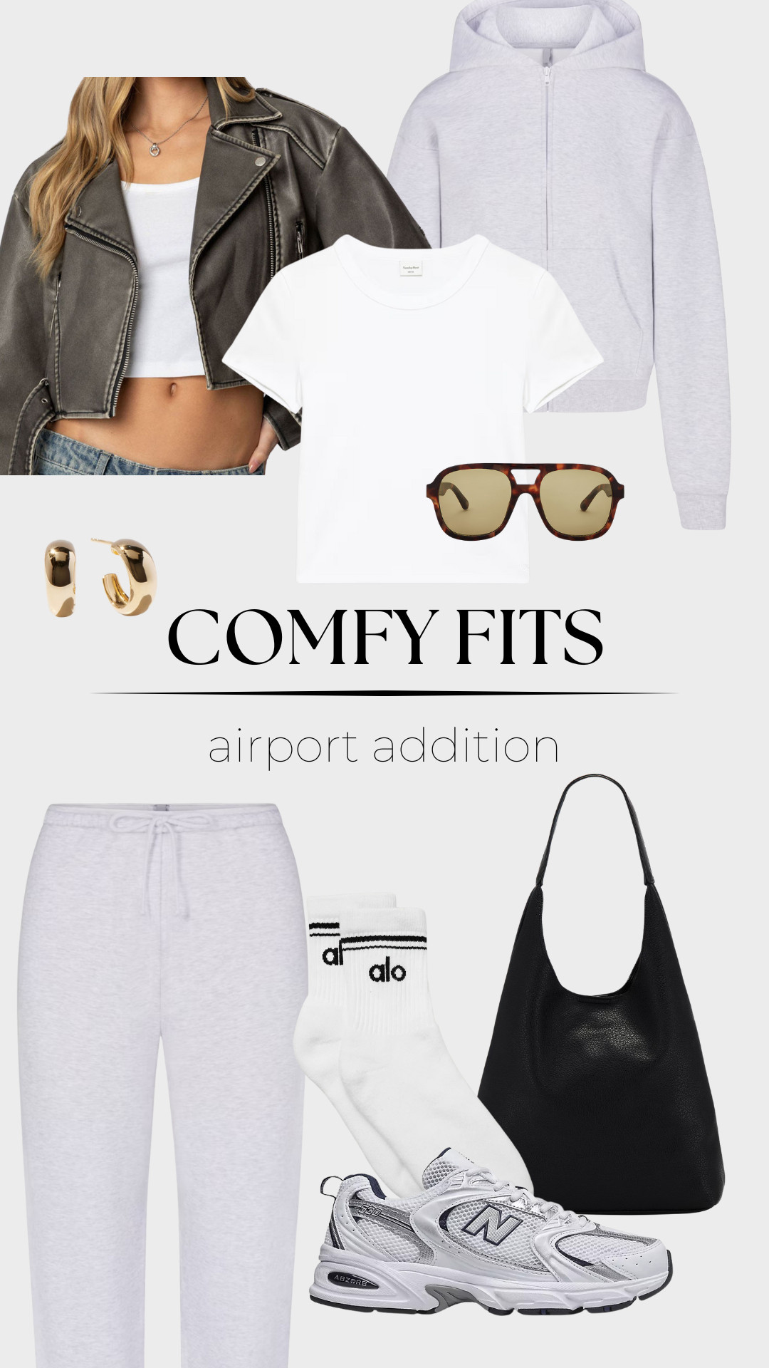 comfy cozy airport outfit!  

 #LTKActive