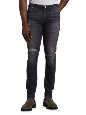 Skinny Fit Distressed Jeans | Saks Fifth Avenue OFF 5TH