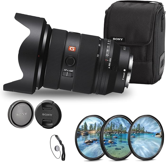 Sony FE 24-70mm f/2.8 GM II Lens (Sony E) (SEL2470GM2) + Filter Set + Cap Keeper + Cleaning Set (... | Amazon (US)
