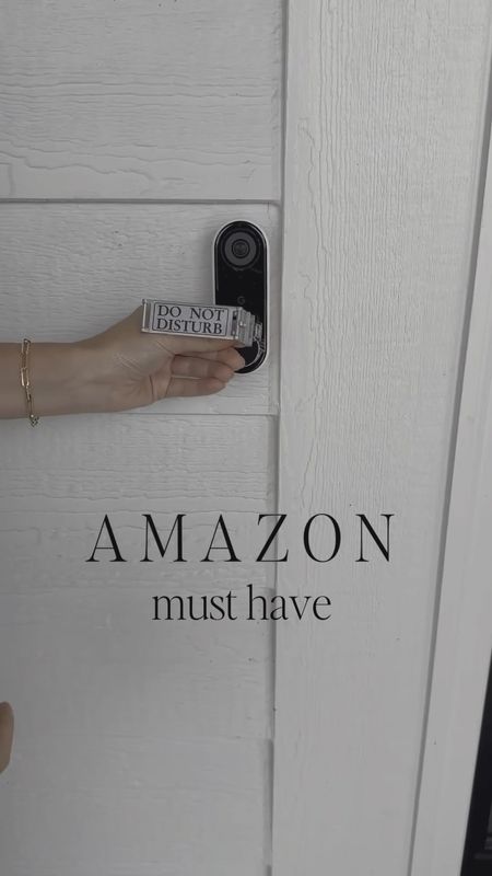 Say goodbye to soliciting interruptions with this easy, tool-free installation. No more awkward explanations needed! Plus, enjoy the flexibility of displaying it vertically or horizontally to match your doorbell! It even comes with additional plates so you can write your own phrase!


Amazon home, doorbell cover, home decor home finds mom hack 

#LTKFamily #LTKFindsUnder50 #LTKHome