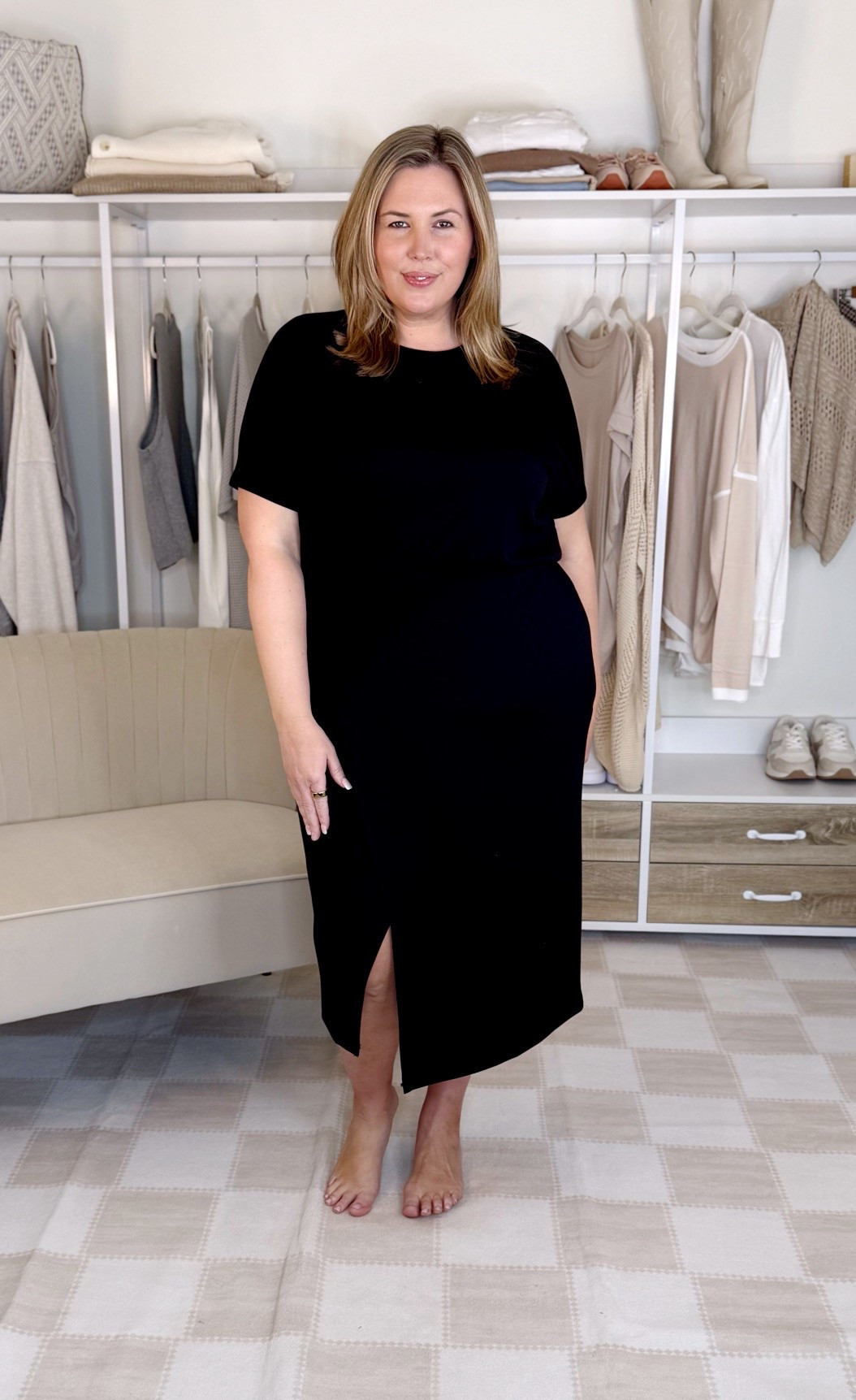 The comfiest dress to throw on and dress up or down! I’m wearing a 2X in this! 

#LTKStyleTip #LTKOver40 #LTKPlusSize