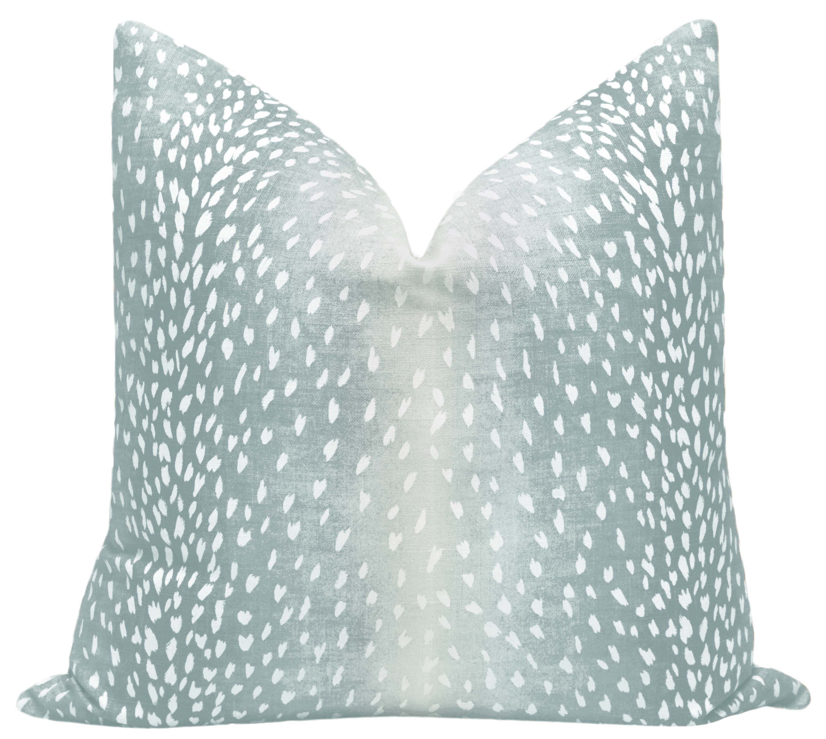 Antelope Linen Print // Spa Blue | LITTLE DESIGN COMPANY