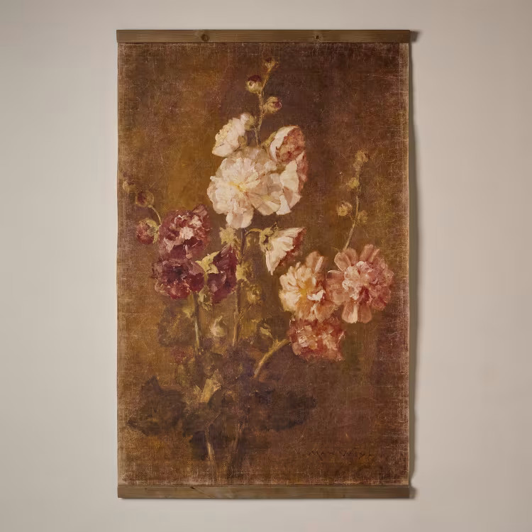 Floral Trio Vintage Tapestry | Magnolia
