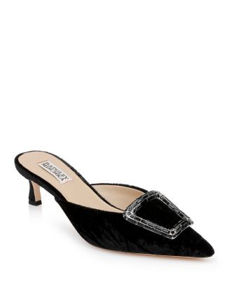 Women's Abigayl Pointed Toe Rhinestone Embellished Mules | Bloomingdale's (US)