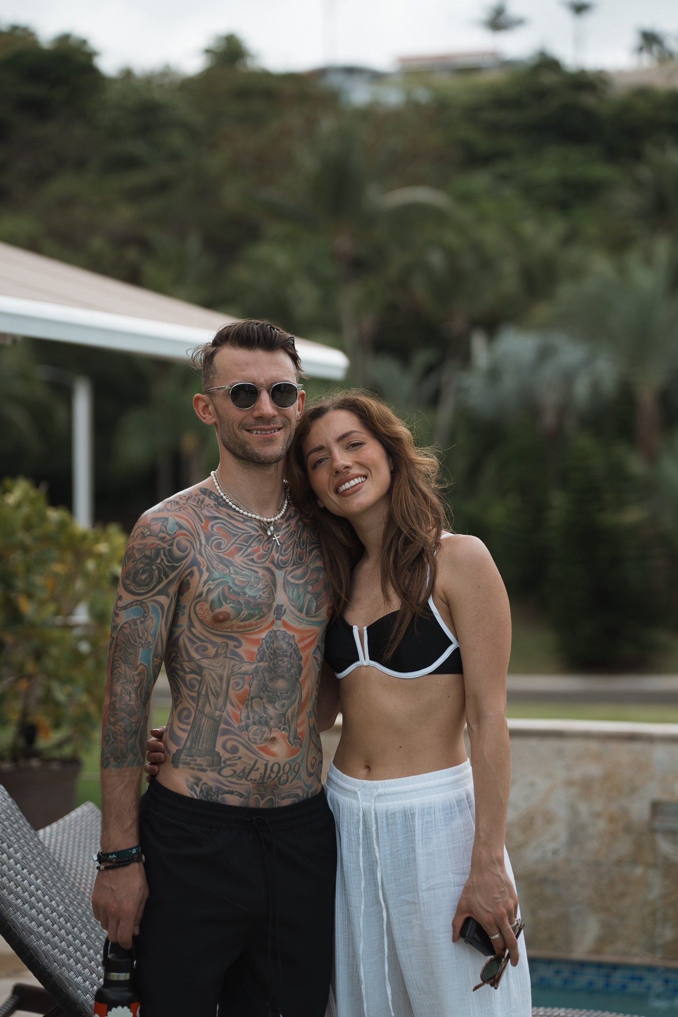 Linking my pants & wamart bathing suit! 