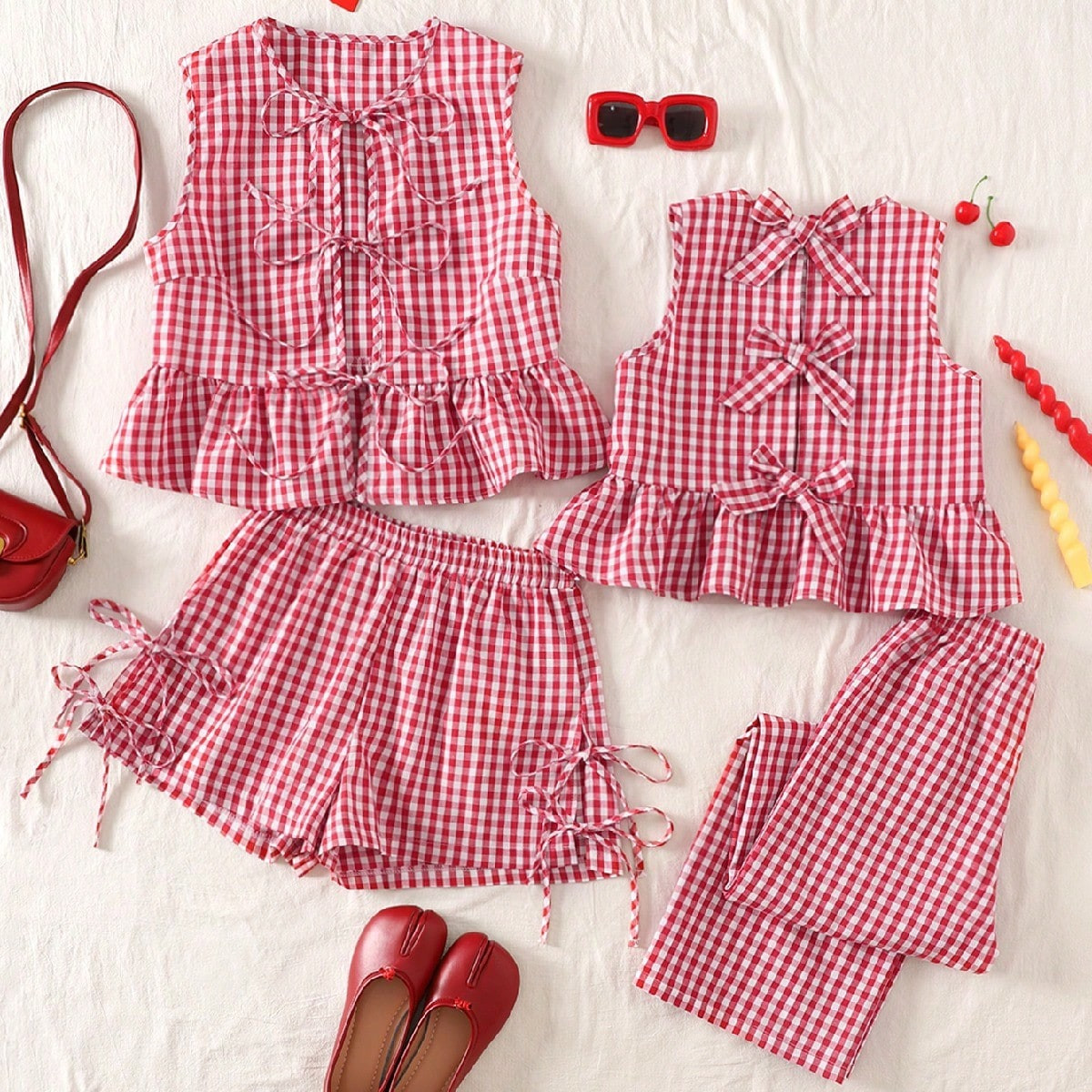 Gingham Set | SHEIN