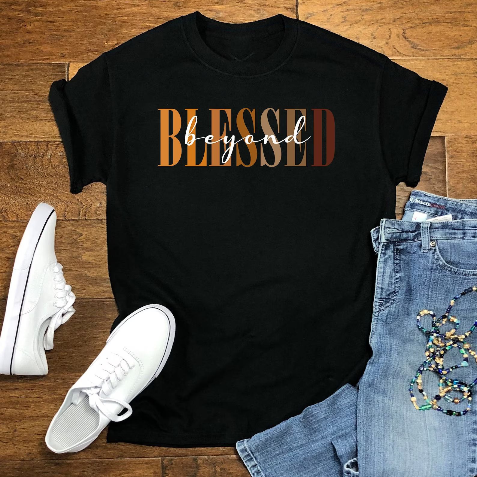 Beyond Blessed Shirt, Black Woman Shirt, Melanin Shirt, Christian Shirt, Woman Gift Shirt, Black ... | Etsy (US)