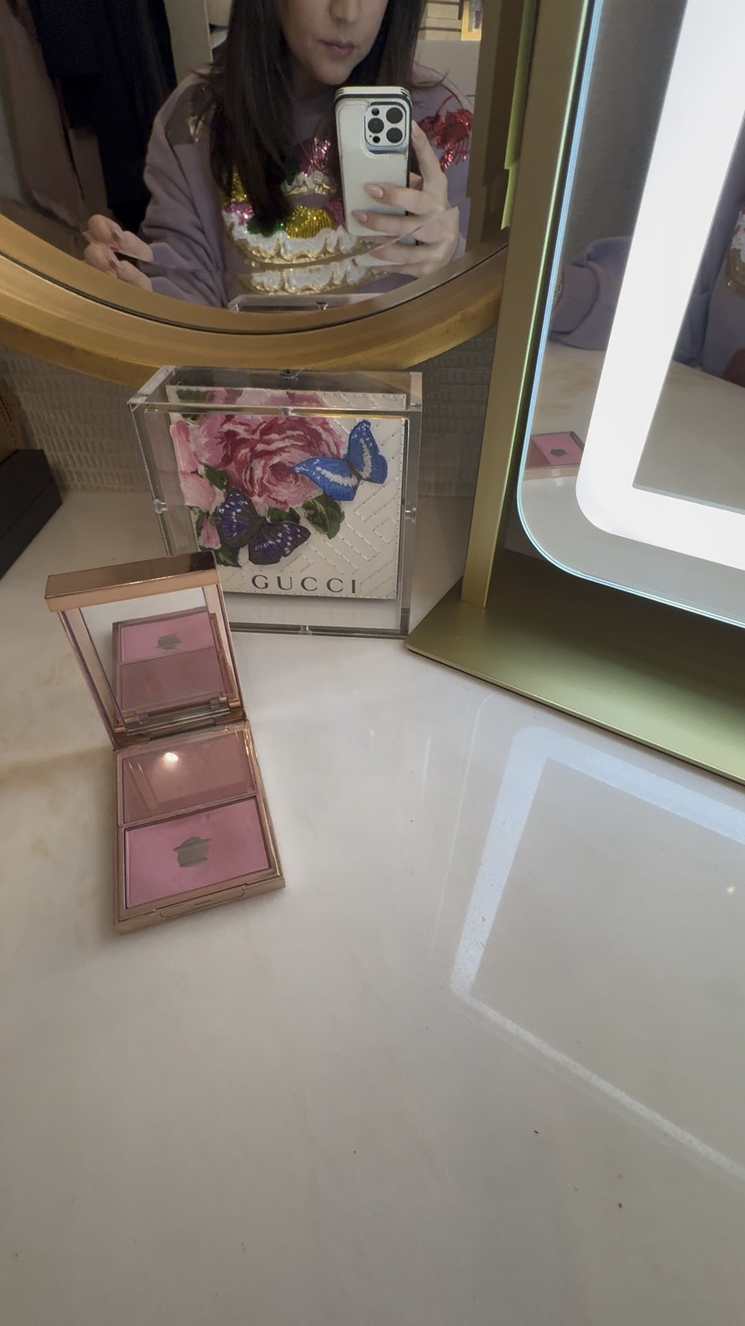My favorite blush by Patrick Ta! The 2 shades are perfect to blend together or use separately. Great combo for all year long!!
#makeup #makeupvanity #LEDvanitylight

#LTKFindsUnder50 #LTKWatchNow #LTKBeauty