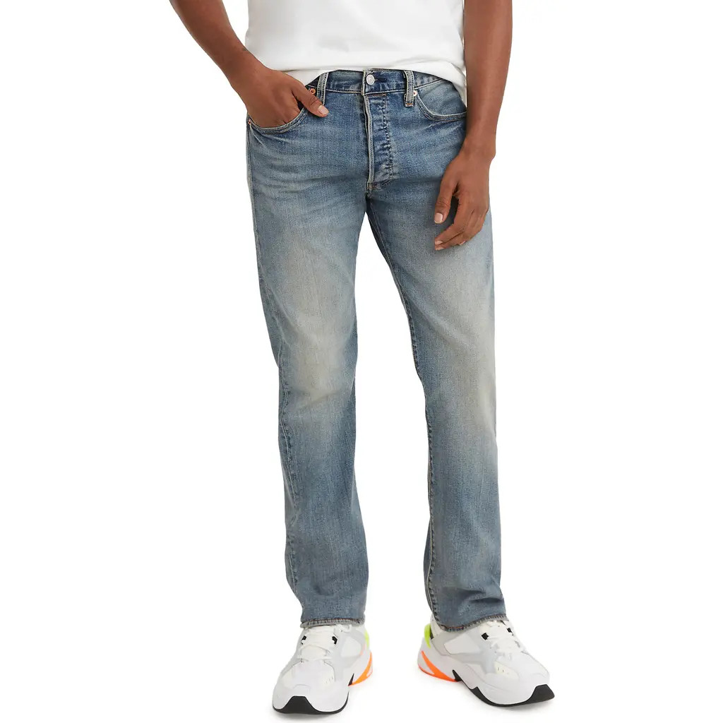 Levi's ® 501™ Original Straight Leg Jeans in Unleaded at Nordstrom Rack, Size 40 X 32 | Nordstrom Rack