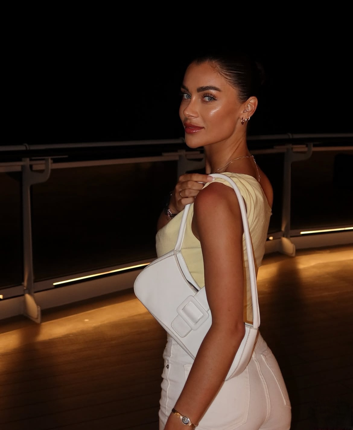 💛💛💛

Peppermayo Exclusive Marissa Linen One Shoulder Top, Mango Teen White Trousers and PLT bag (linked alternatives)

#LTKuk #LTKtravel #LTKstyletip