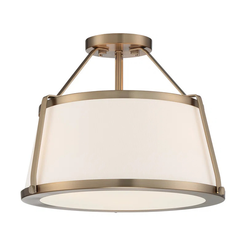 Joss & Main Vonnie 3 -Light 15.5" Semi Flush Mount & Reviews - Wayfair Canada | Wayfair North America