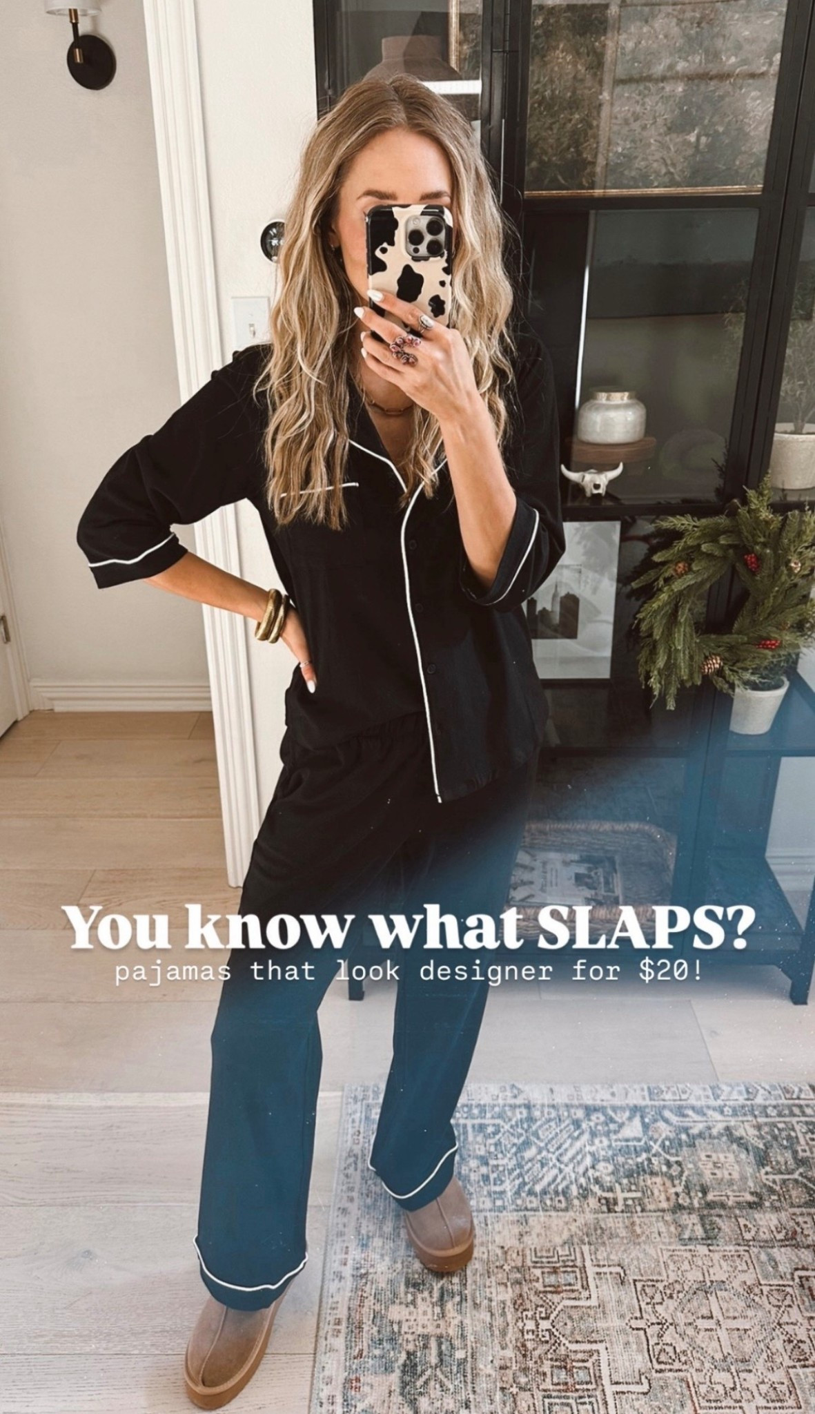 🤍 Pajamas are my love language— you can never have too many pairs of pajamas. These look designer for $20. 

Wearing size s/ my tts 

#LTKHoliday #LTKmomlife #LTKGiftGuide