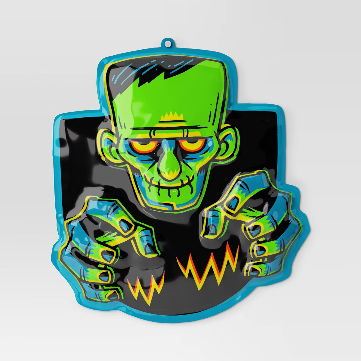 26.91"x24.52" Halloween Monster Vac Form Sign Unframed Wall Art - Hyde and EEK! Boutique™ | Target