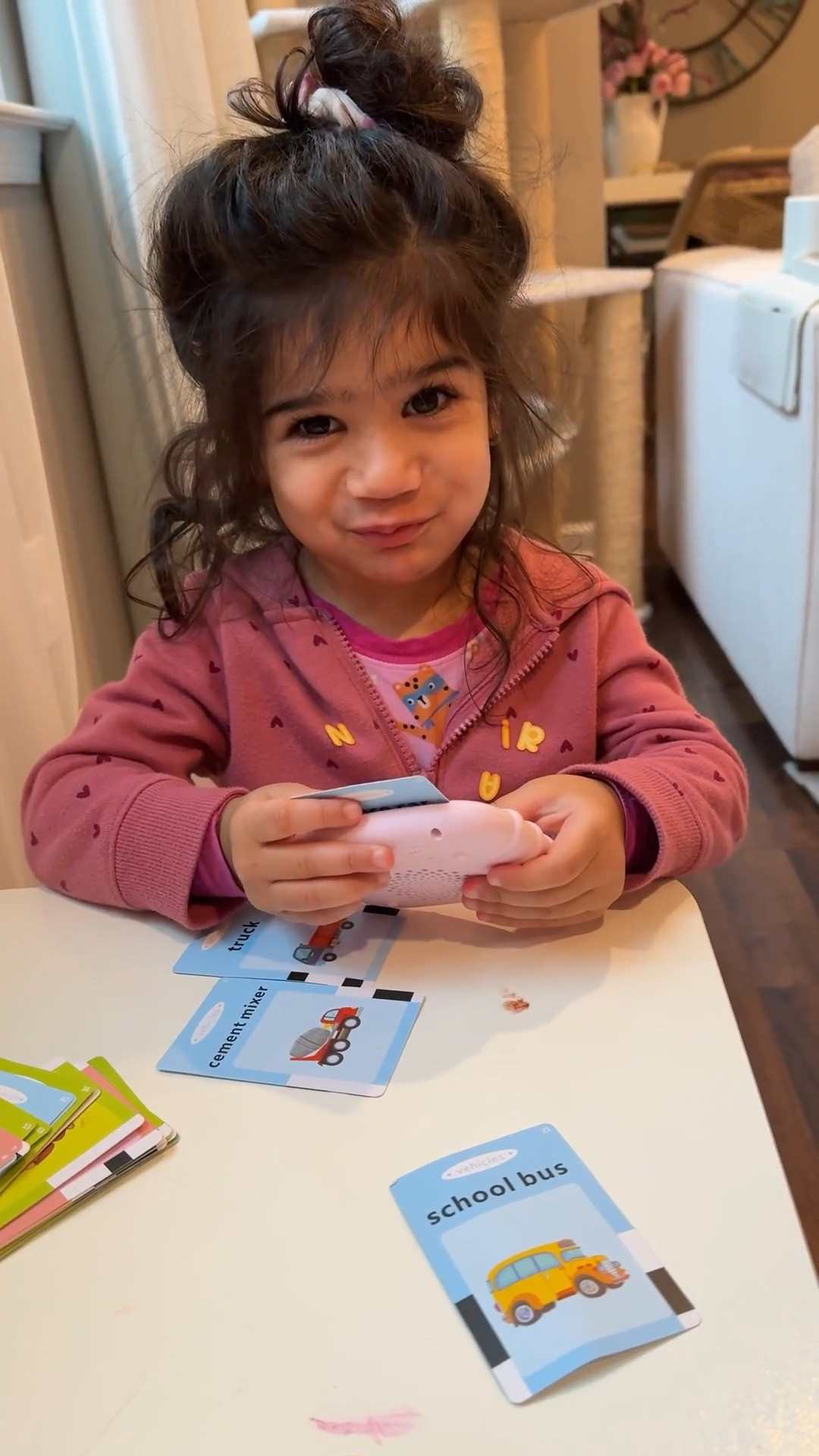 We love these flash cards, they let her play on her own and learn new words at the same time!


Kids toys, toddler toys, kids, first birthday gift, first birthday, first birthday boy gift, first birthday girl gift, toddler gifts, gifts for baby, toddler girl toys, toddler boy toys, gift guide, toddler gift guide, toddler girl, toddler outfits, toddler girl gift, toddler boy gift

#LTKKids #LTKmomlife
