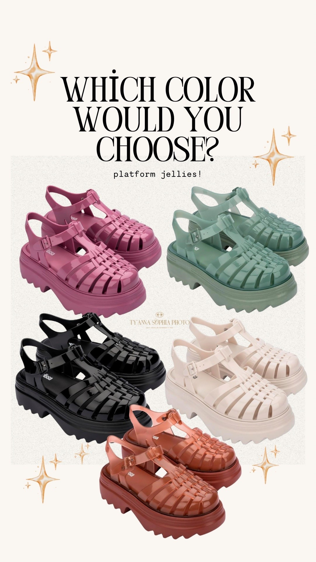 😳😍 Amazon has platform jellies!!