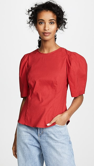 Locklyn Puff Sleeve Top | Shopbop